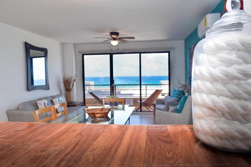 Ocean View Apartment, Best Beach Area, 3 Bedrooms Cancun Ngoại thất bức ảnh