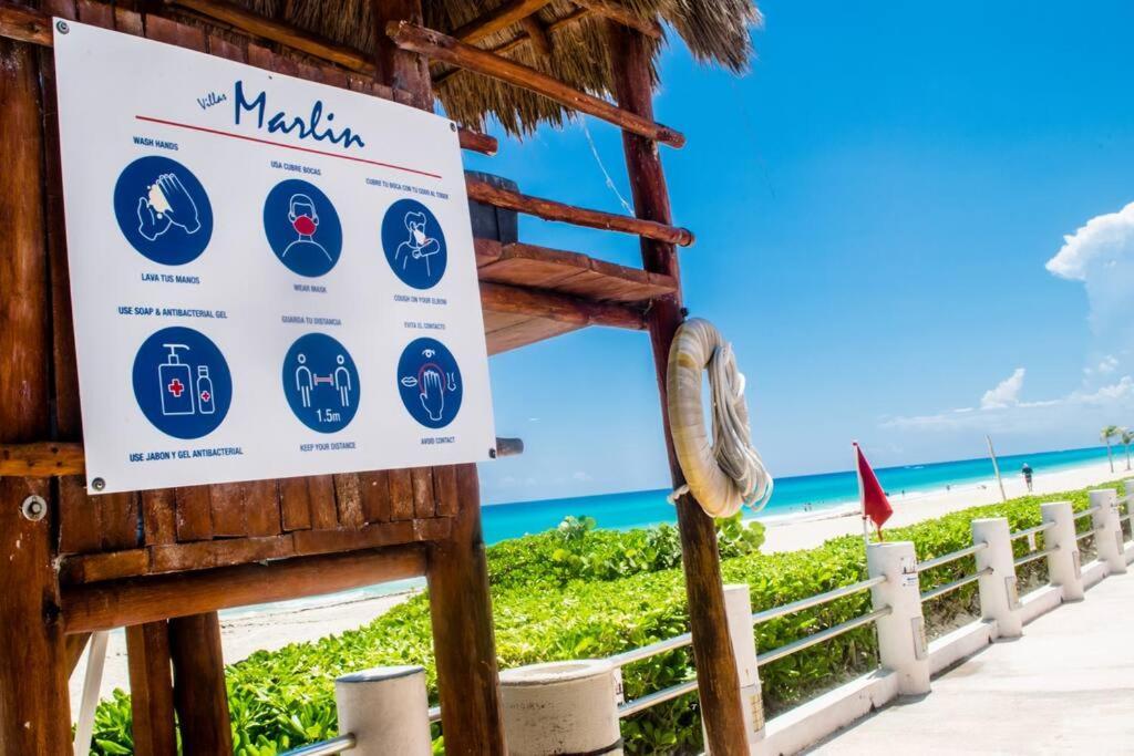 Ocean View Apartment, Best Beach Area, 3 Bedrooms Cancun Ngoại thất bức ảnh