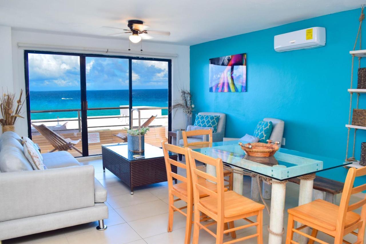 Ocean View Apartment, Best Beach Area, 3 Bedrooms Cancun Ngoại thất bức ảnh