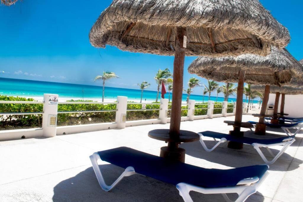 Ocean View Apartment, Best Beach Area, 3 Bedrooms Cancun Ngoại thất bức ảnh